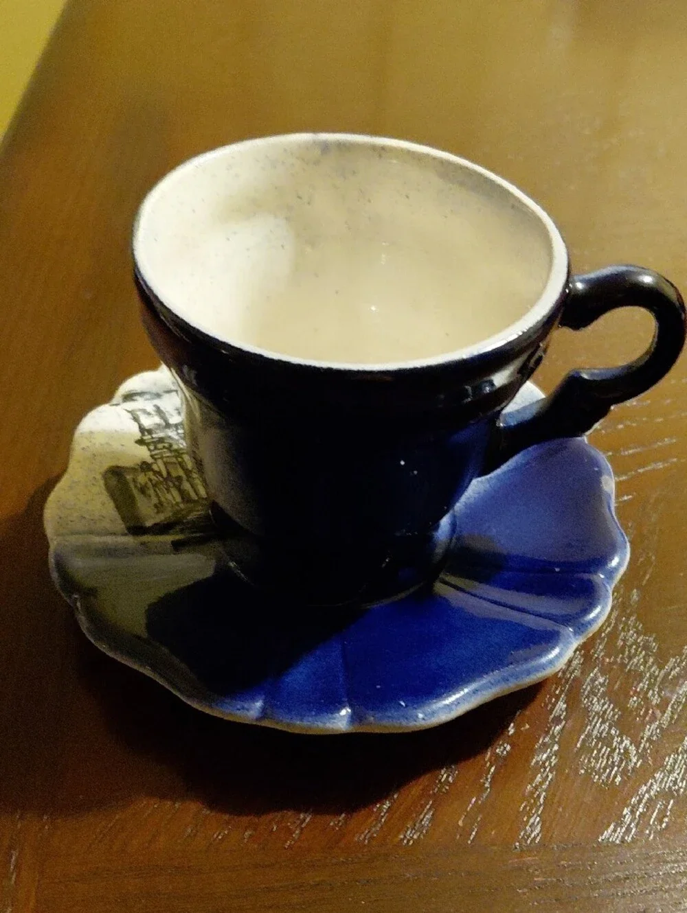 Souvenir, Made In Mexico. Ceramic Plate & Cup Coffe.